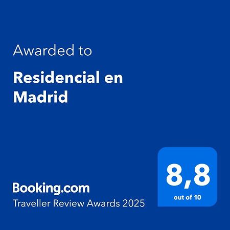 Residencial En Madrid Alquiler De Corta Estancia No Turistico Kültér fotó